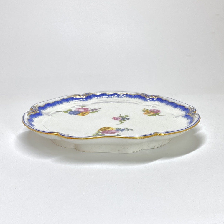 Vincennes-Sèvres - Plateau de tasse à glace - XVIIIe siècle