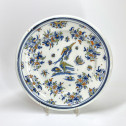 Alcora (Espagne) - Plat aux oiseaux - XVIIIe siècle