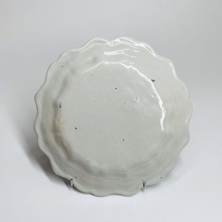 Nove di Bassano - Assiette à décor dit «a ponticello» - XVIIIe siècle