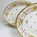 Paris - Porcelaine de Nast - Paire de petits plats ovales - Vers 1800