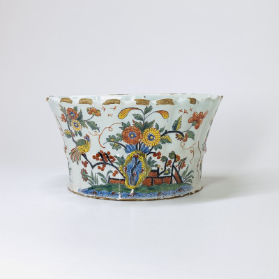 Rouen - Bouquetière d'applique - XVIIIe siècle