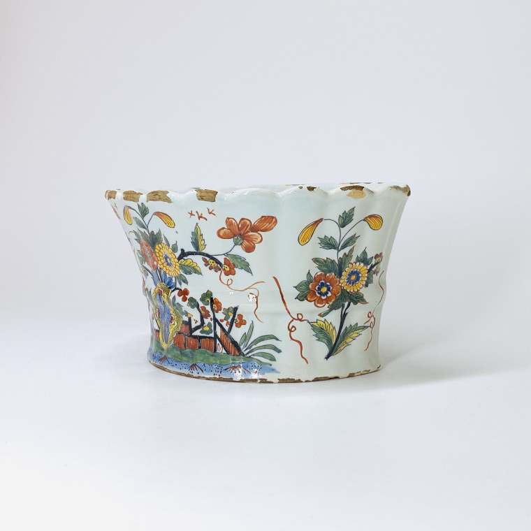 Rouen - Bouquetière d'applique - XVIIIe siècle