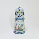 Saupoudreuse en faïence de Rouen - XVIIIe siècle