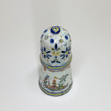 Rouen earthenware sugar caster - Eighteenth century