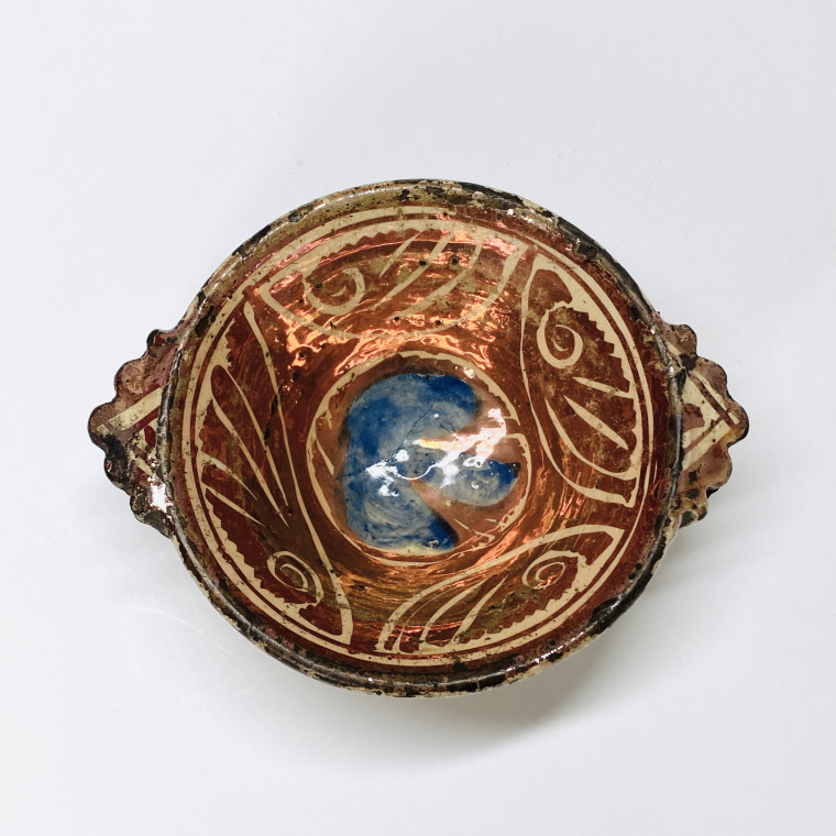 Manisès (Valence) - Hispano-Mauresque - winged bowl - Seventeenth century (2)