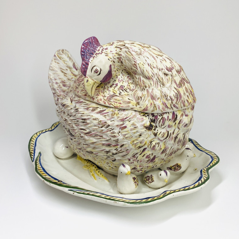 Ferrières-La-Petite - Terrine en trompe l'oeil - Début du XIXe siècle