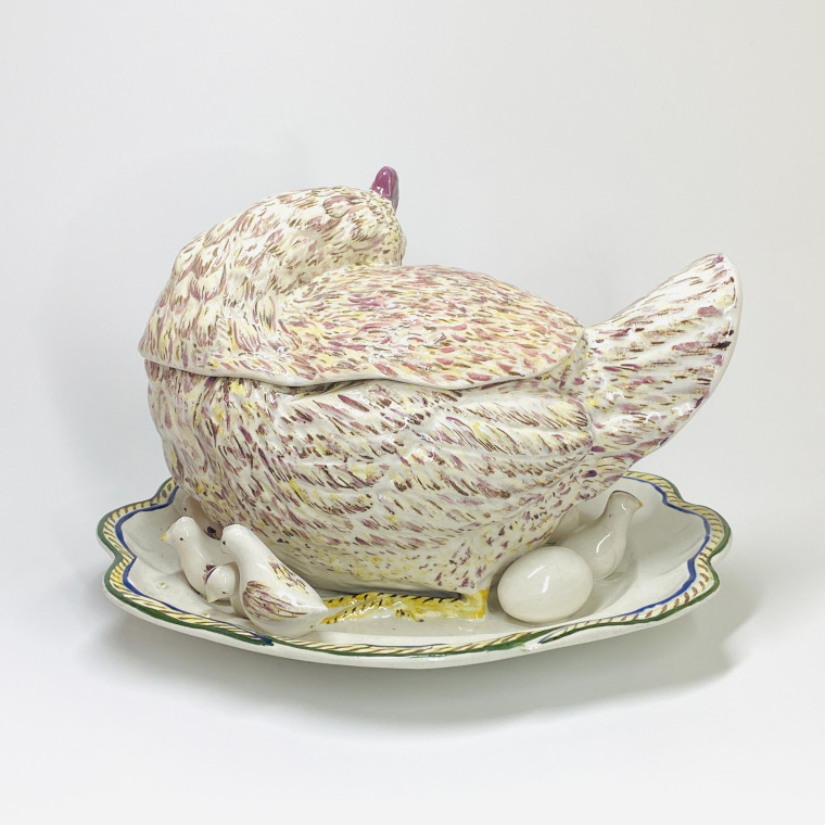 Ferrières-La-Petite - Terrine en trompe l'oeil - Début du XIXe siècle