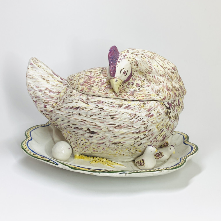 Ferrières-La-Petite - Terrine en trompe l'oeil - Début du XIXe siècle