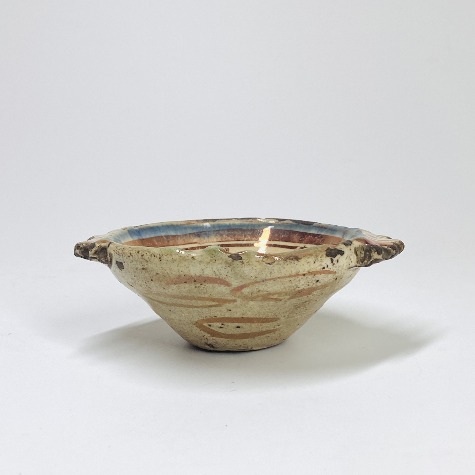 Manises (Valence) - Hispano-Mauresque - Small bowl with ears - Seventeeth century (4)