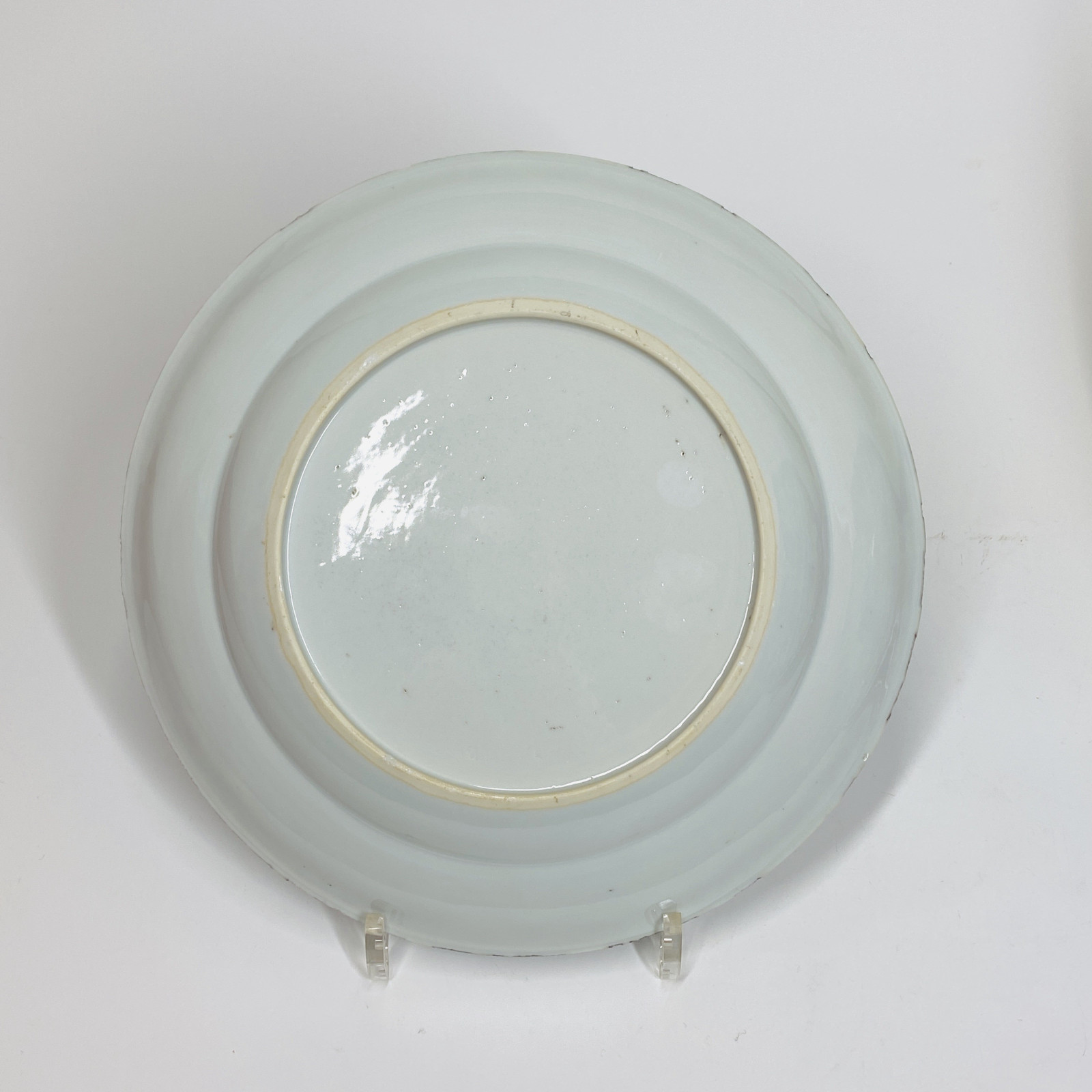 Chine - Paire de plats à décor de lambrequins - Epoque Kangxi (1661-1722)