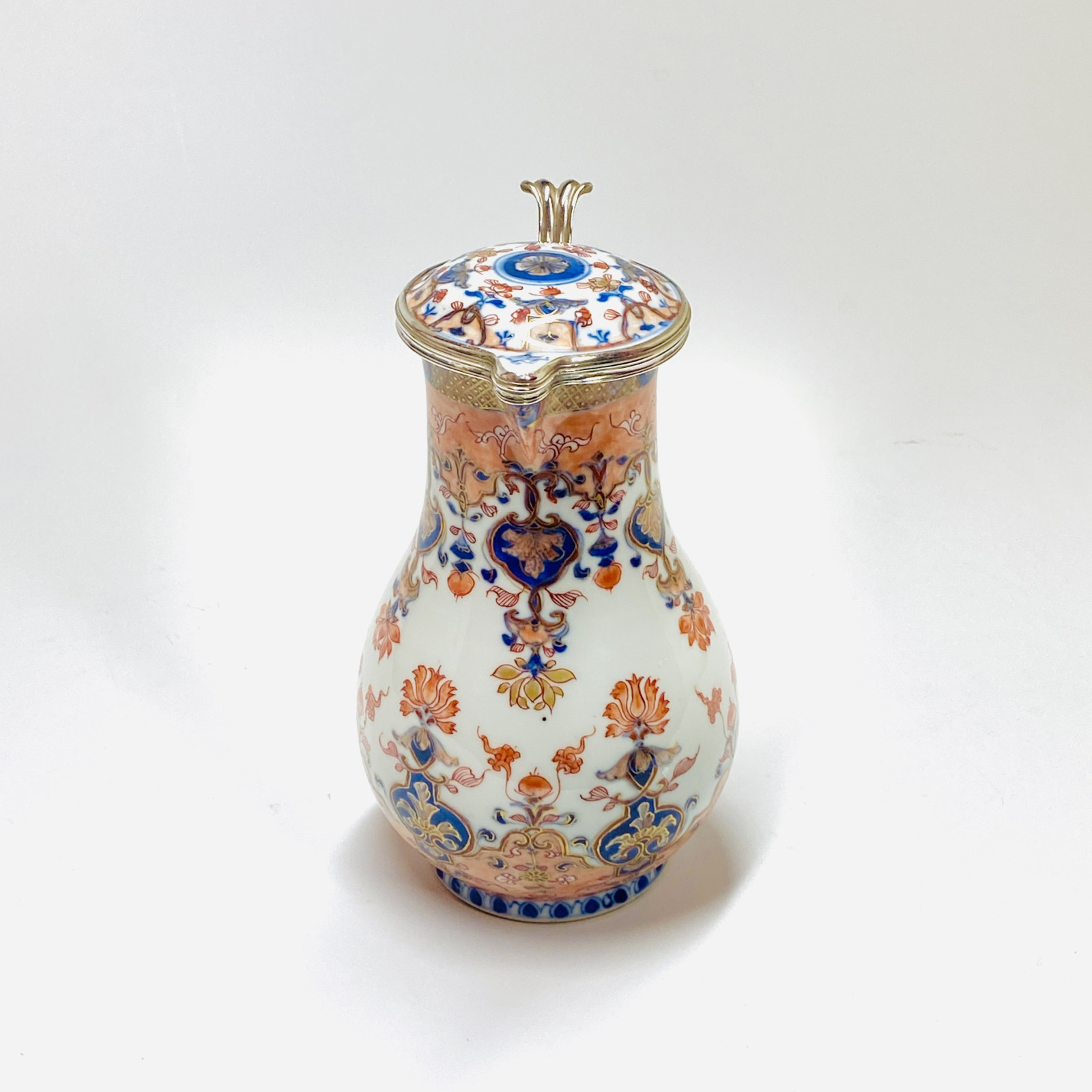 China - Rare jug with silver mount from the Regency period - Beginning of the eighteenth century