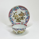 Sorbet et sa soucoupe en porcelaine de chine de la famille rose - Période Qianlong (1735-1796)