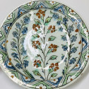 Iznik - Plat dit «tabak» - XVIIe siècle