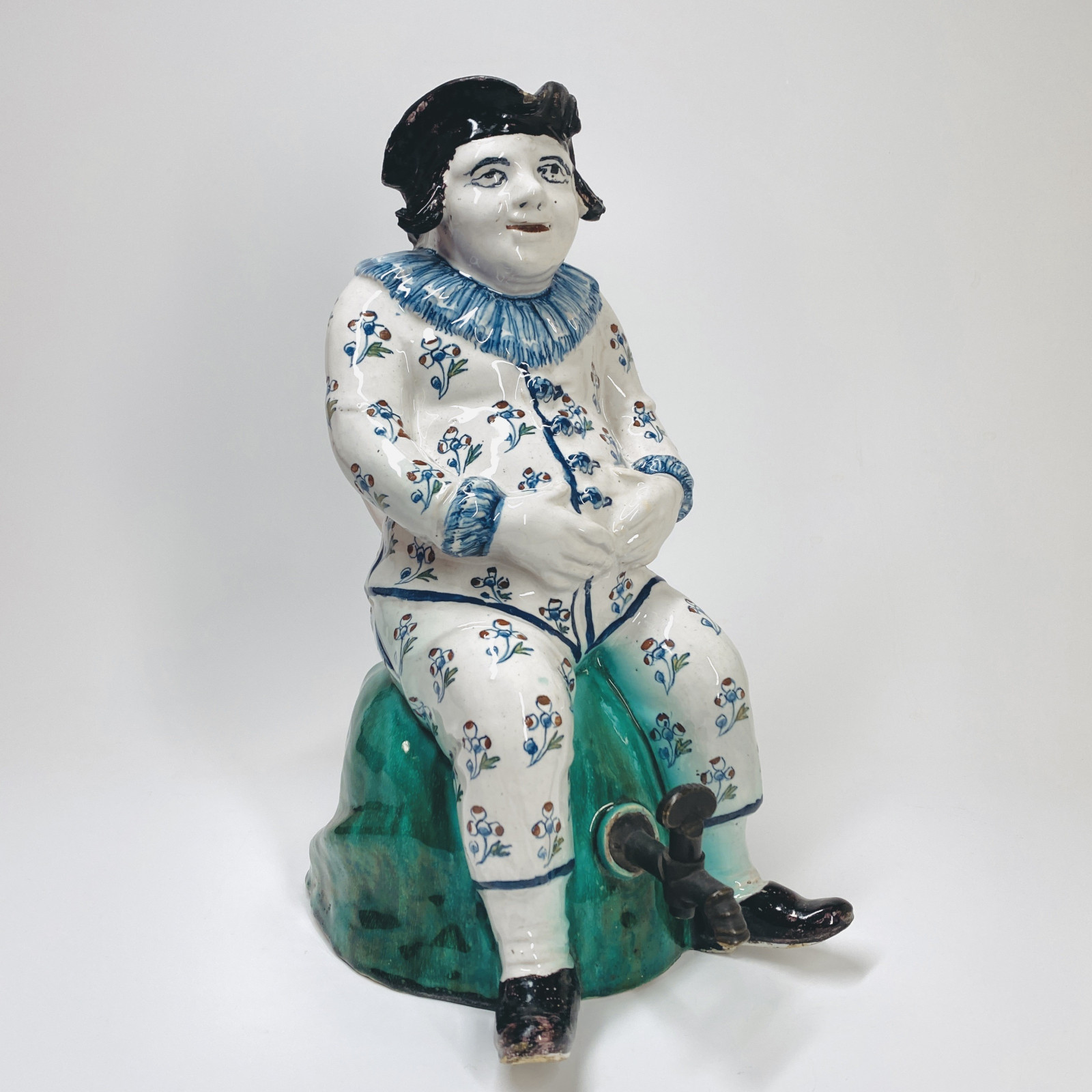 Brussels - Fountain depicting a seated figure - Eighteenth century