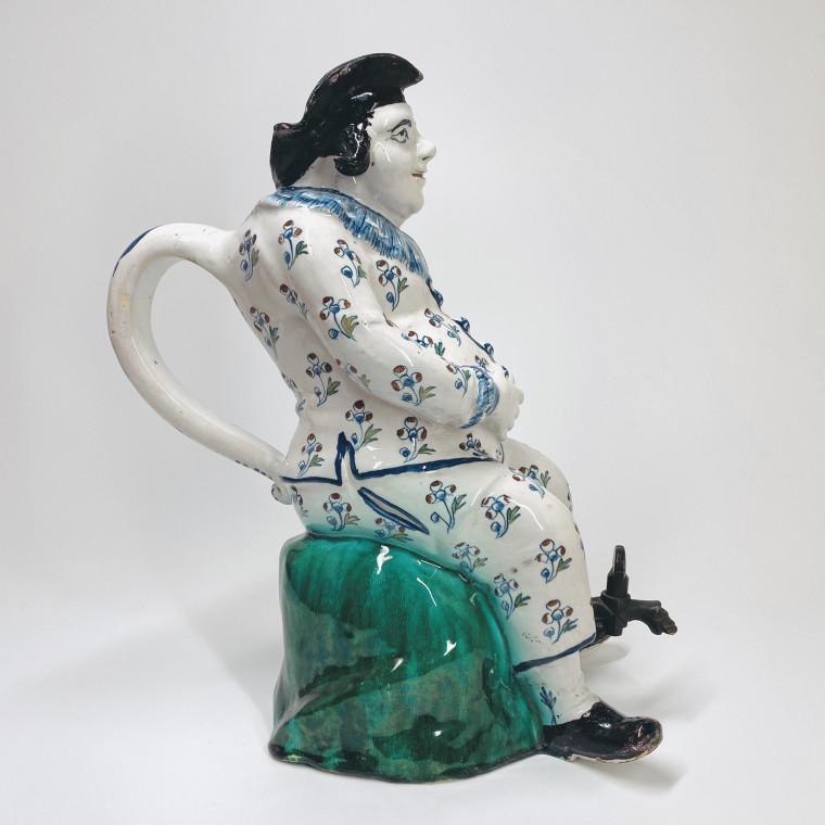 Brussels - Fountain depicting a seated figure - Eighteenth century