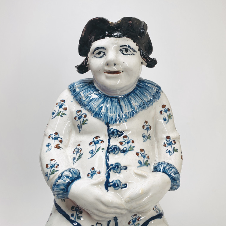 Bruxelles - Fontaine figurant un personnage assis - XVIIIe siècle