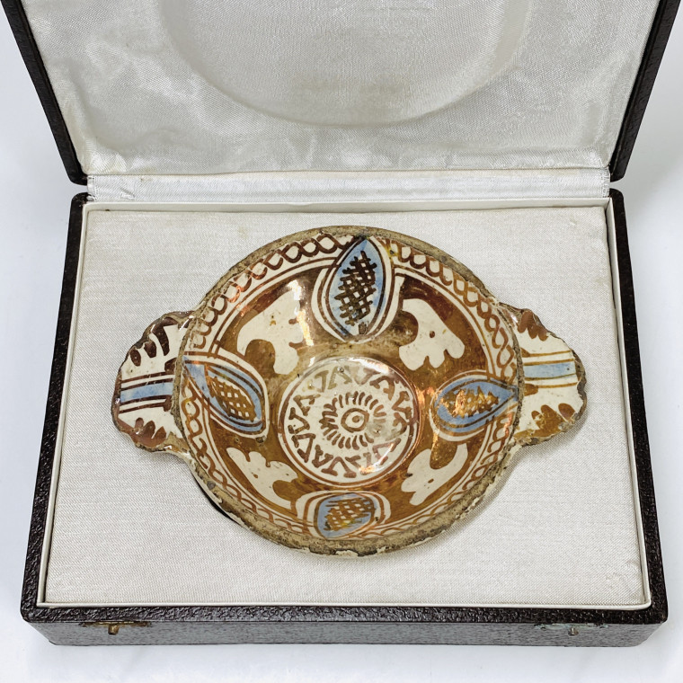 Manises (Valence) - Hispano-Moorish - Bowl with ears - Seventeenth century (5)