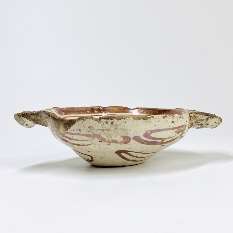 Manises (Valence) - Hispano-Mauresque - Bowl with ears - Seventeenth century (6)