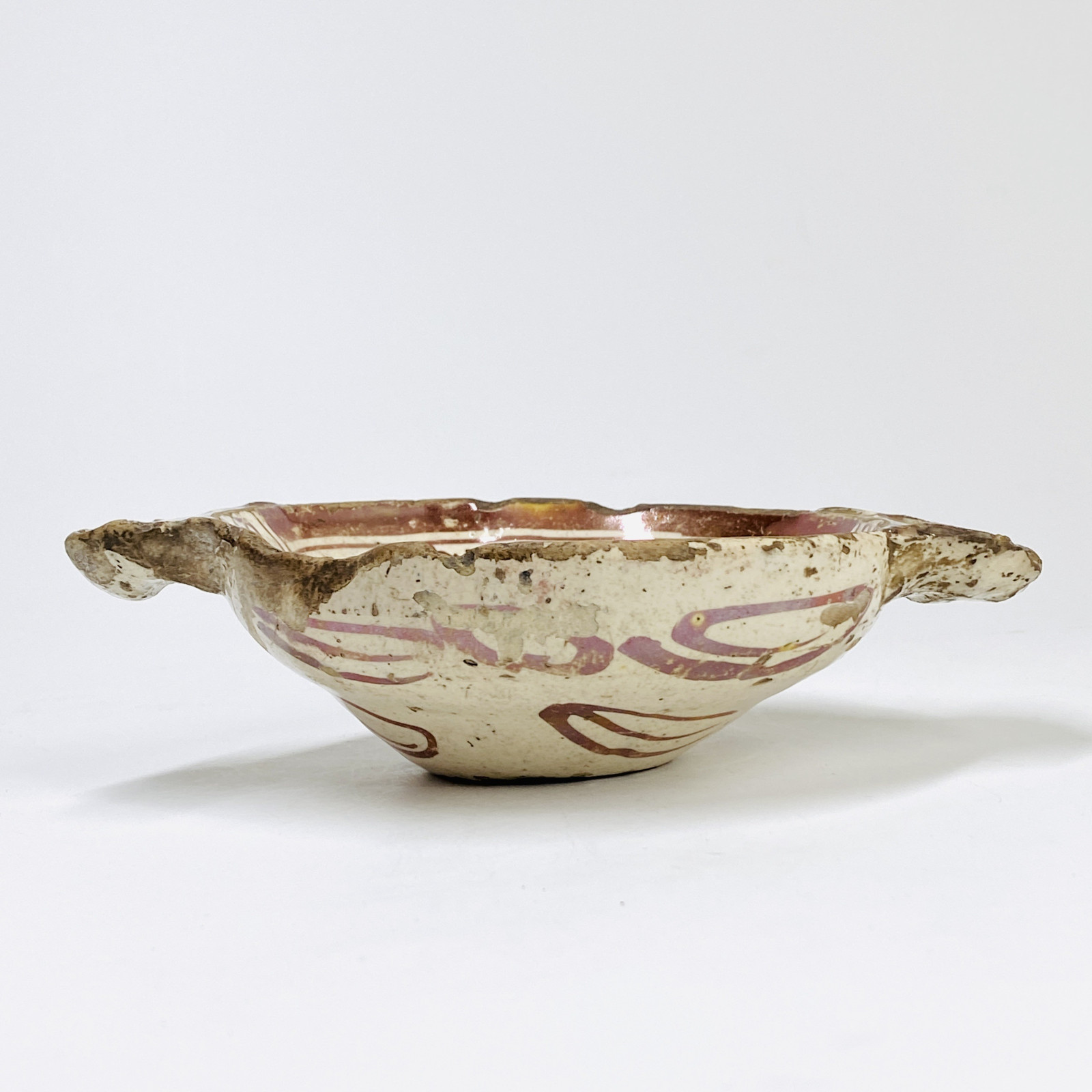 Manises (Valence) - Hispano-Mauresque - Bowl with ears - Seventeenth century (6)