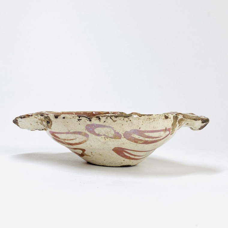 Manises (Valence) - Hispano-Mauresque - Bowl with ears - Seventeenth century (6)