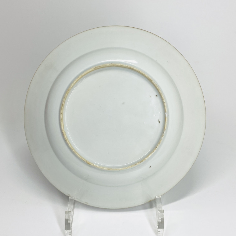 China - Plate with character decoration - Qianlong period