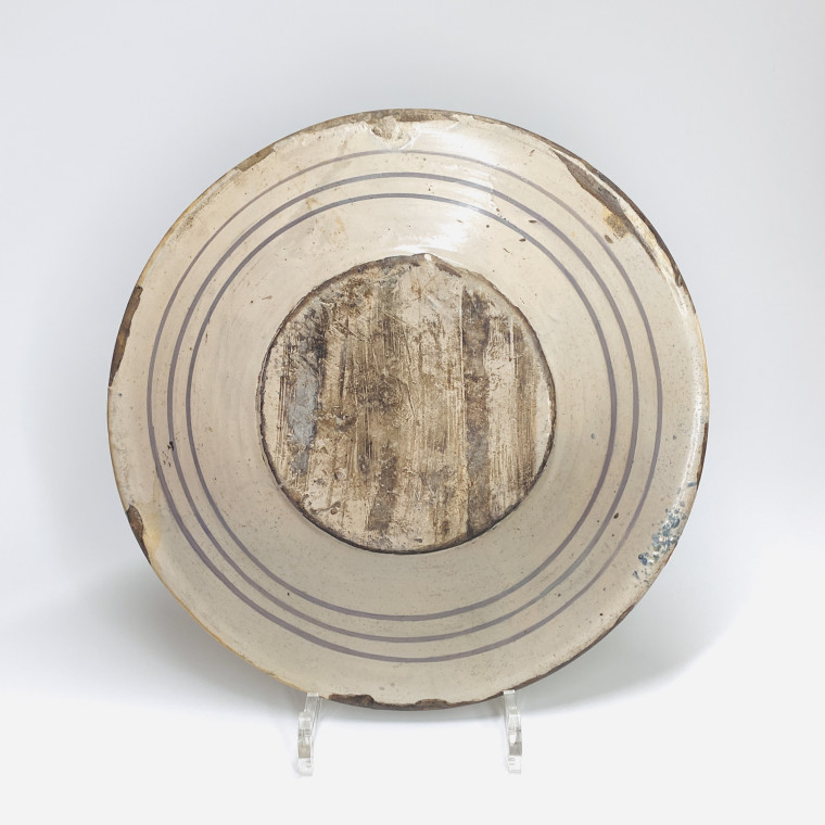 Montelupo (Italy) - Dish with horseman - Seventeenth century