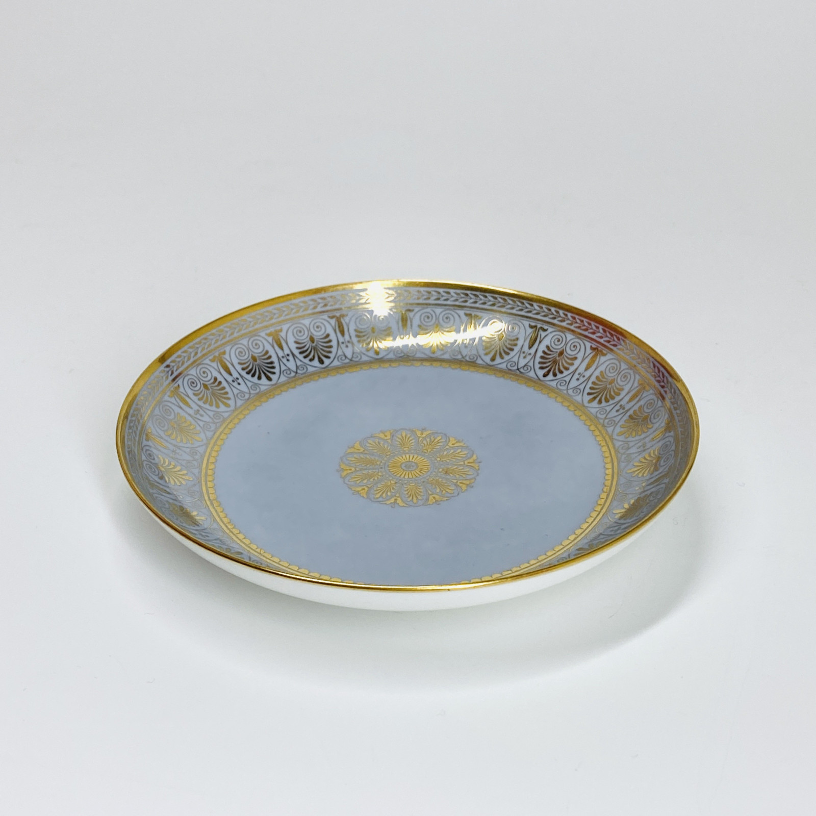 Sèvres - Soucoupe - Château de Saint-Cloud - Epoque Louis-Philippe, 1834