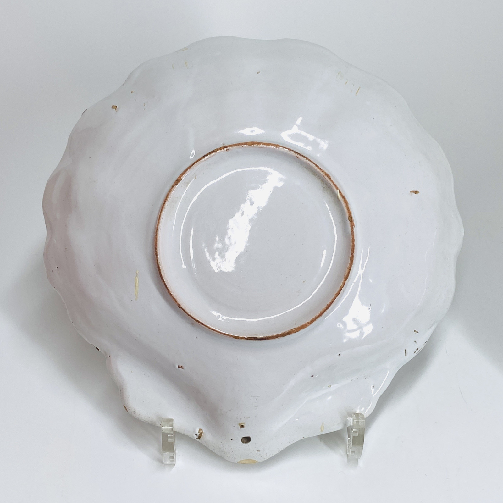 Aprey - Pair of small dishes in the shape of a shell - Eighteenth century