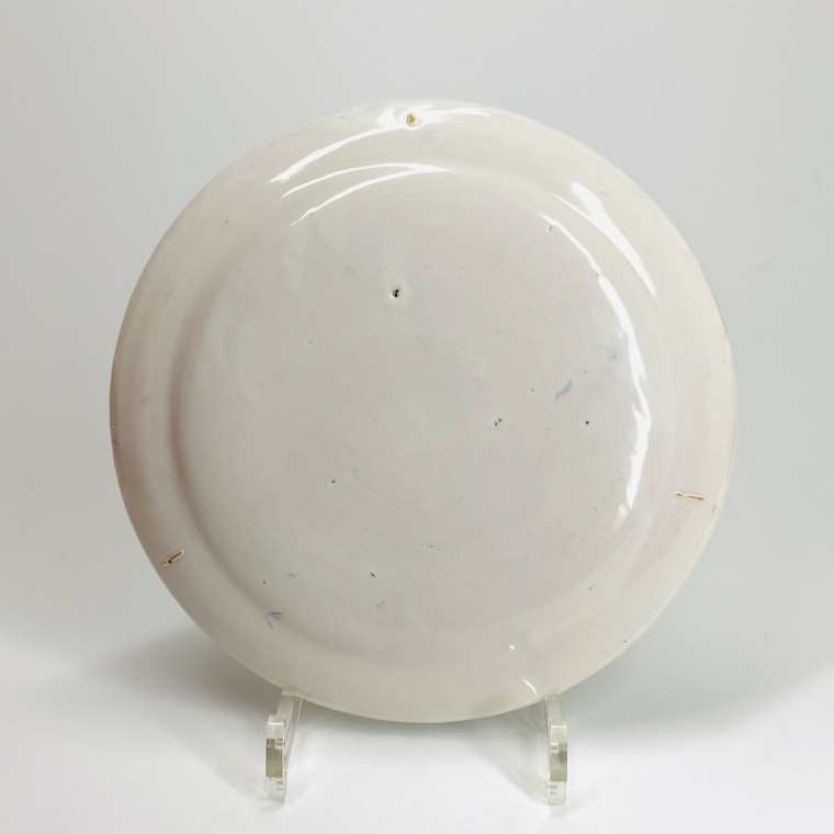 Marseille (Leroy) - Plate with asteroid decoration - Eighteenth century