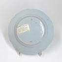 Saint-Amand-les-Eaux - Plate with pagoda decoration - Eighteenth century