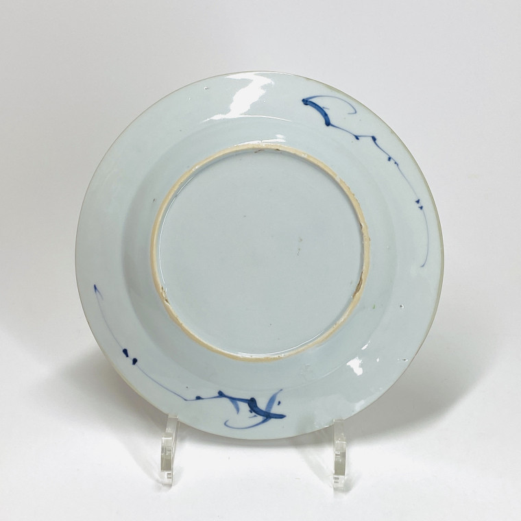 Chine - Paire d’assiettes en porcelaine de la famille verte - Époque Kangxi(1662-1722)