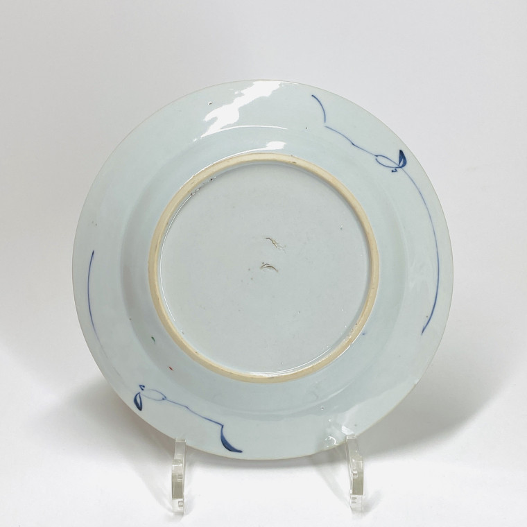 Chine - Paire d’assiettes en porcelaine de la famille verte - Époque Kangxi(1662-1722)