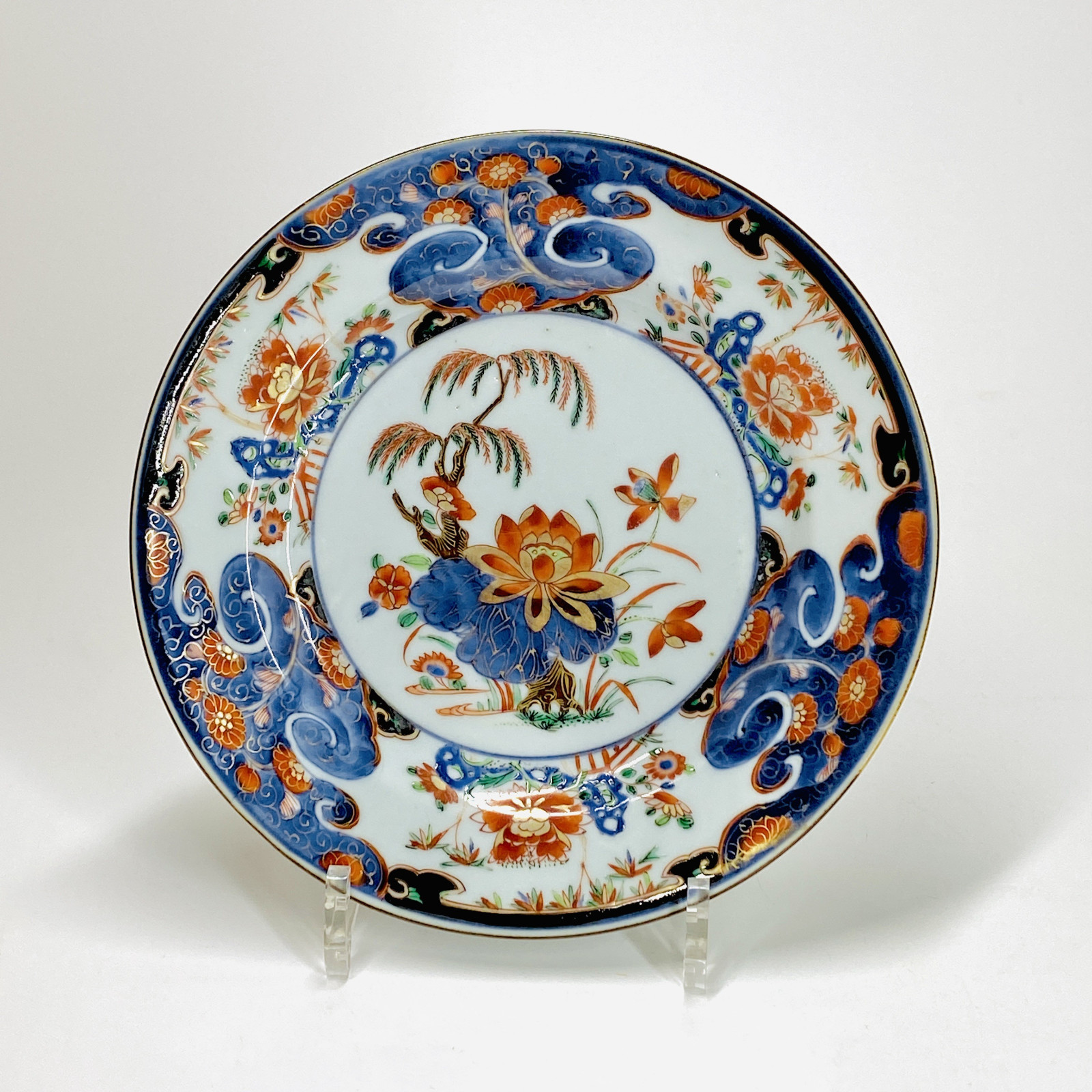 Chine - Paire d’assiettes en porcelaine de la famille verte - Époque Kangxi(1662-1722)
