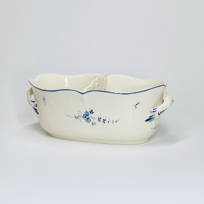 Liquor cooler in fine earthenware from Luxembourg - Eighteenth century