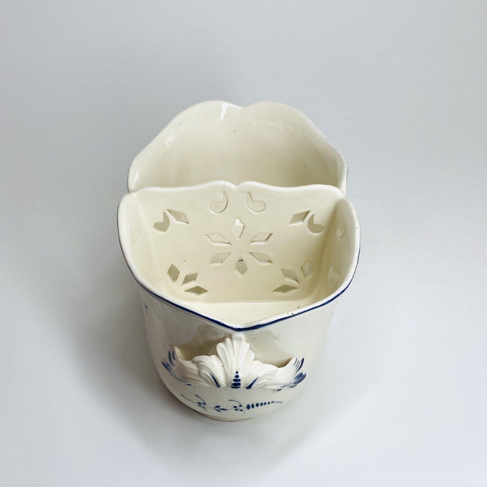 Liquor cooler in fine earthenware from Luxembourg - Eighteenth century