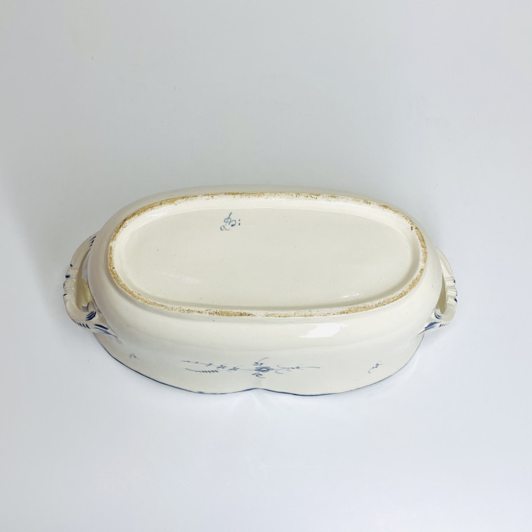 Liquor cooler in fine earthenware from Luxembourg - Eighteenth century