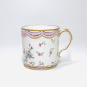 Large litron cup in soft Sèvres porcelain - Eighteenth century