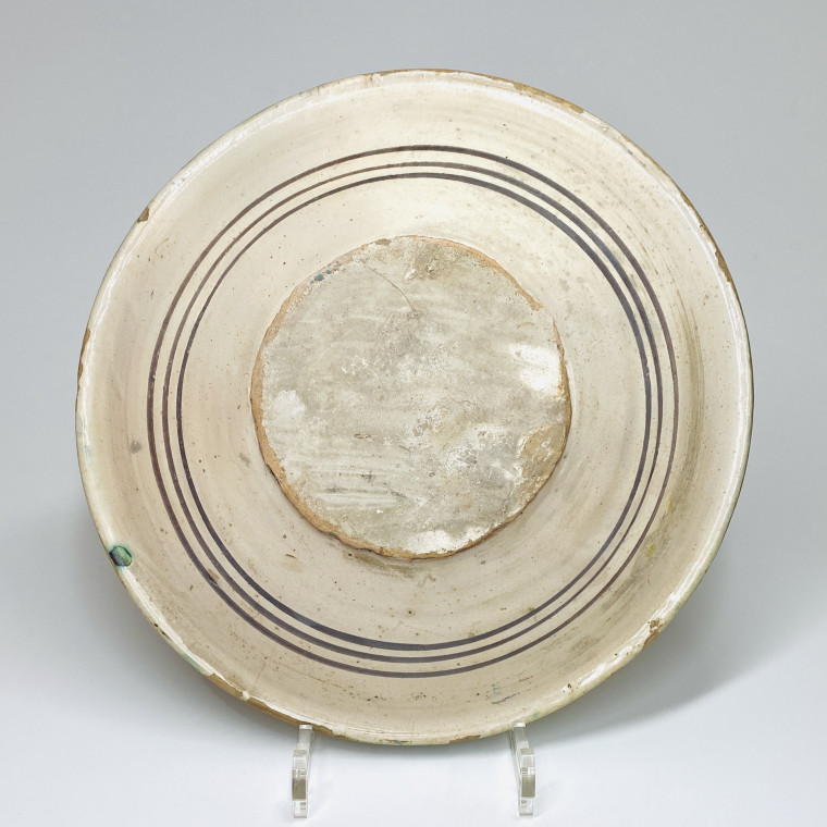 Montelupo (Italie) - Plat au cavalier - XVIIe siècle