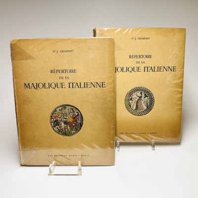 Chompret - Le répertoire de la Majolique Italienne - 2 volumes - 1949