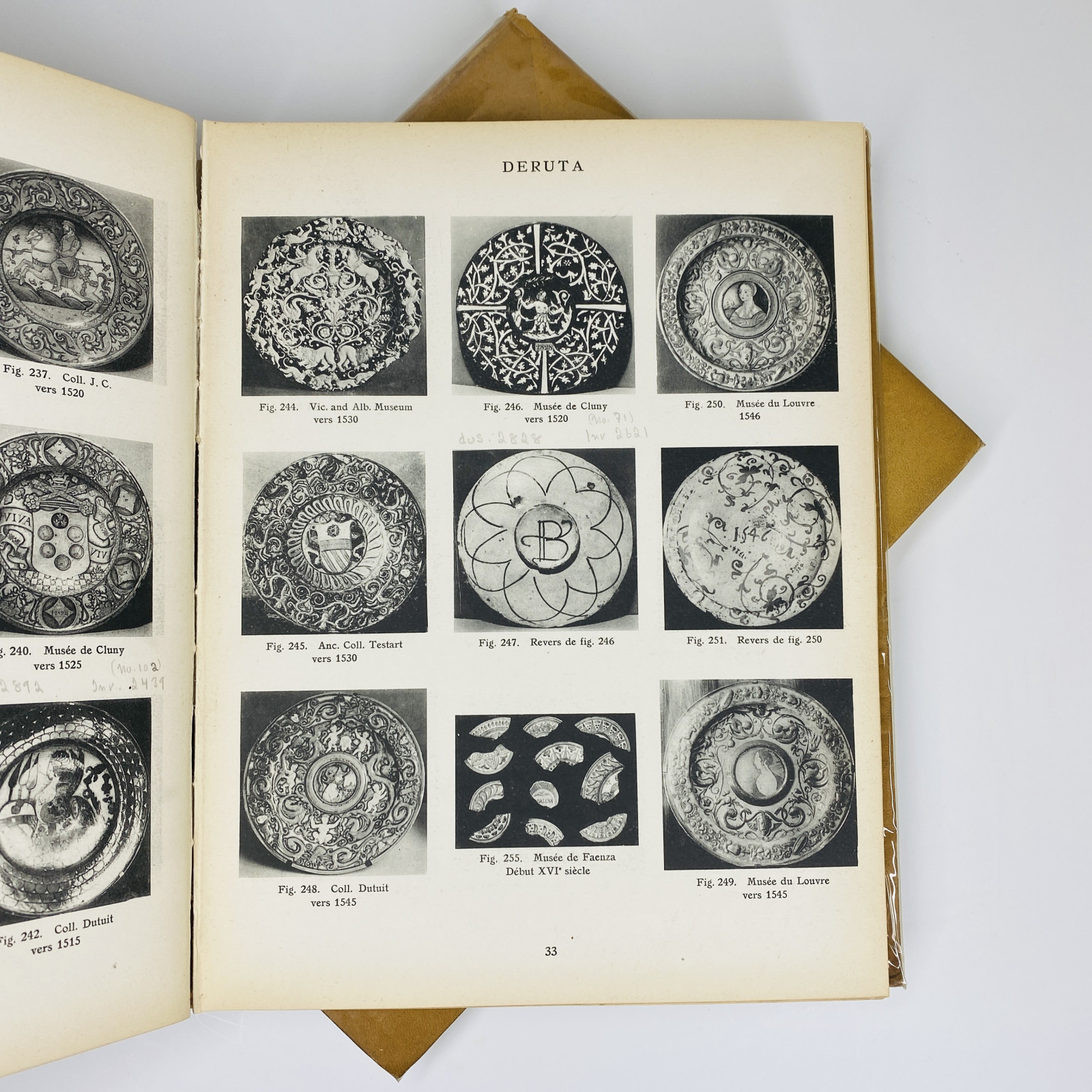 Chompret - Le répertoire de la Majolique Italienne - 2 volumes - 1949