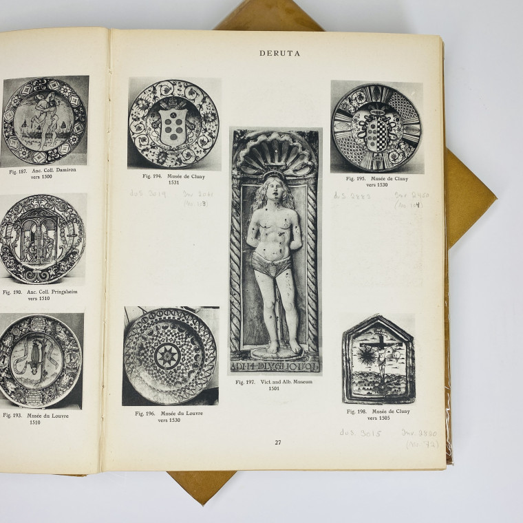 Chompret - Le répertoire de la Majolique Italienne - 2 volumes - 1949