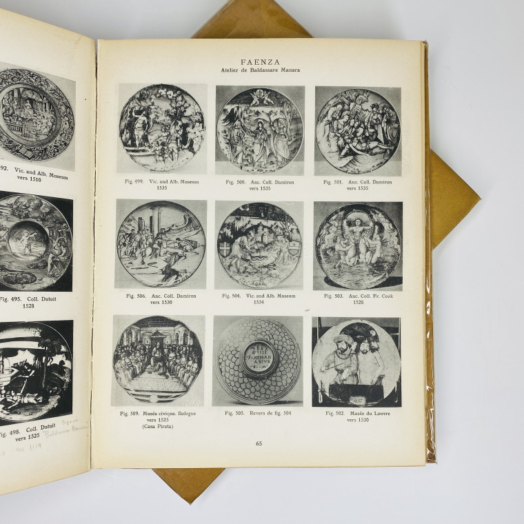 Chompret - Le répertoire de la Majolique Italienne - 2 volumes - 1949