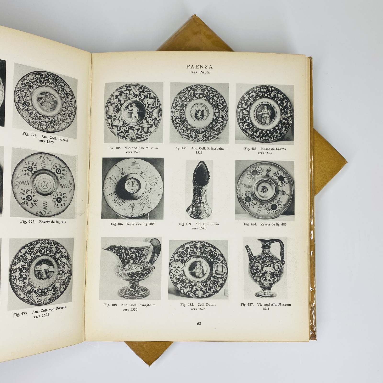 Chompret - The repertoire of Italian Majolica - 2 volumes - 1949