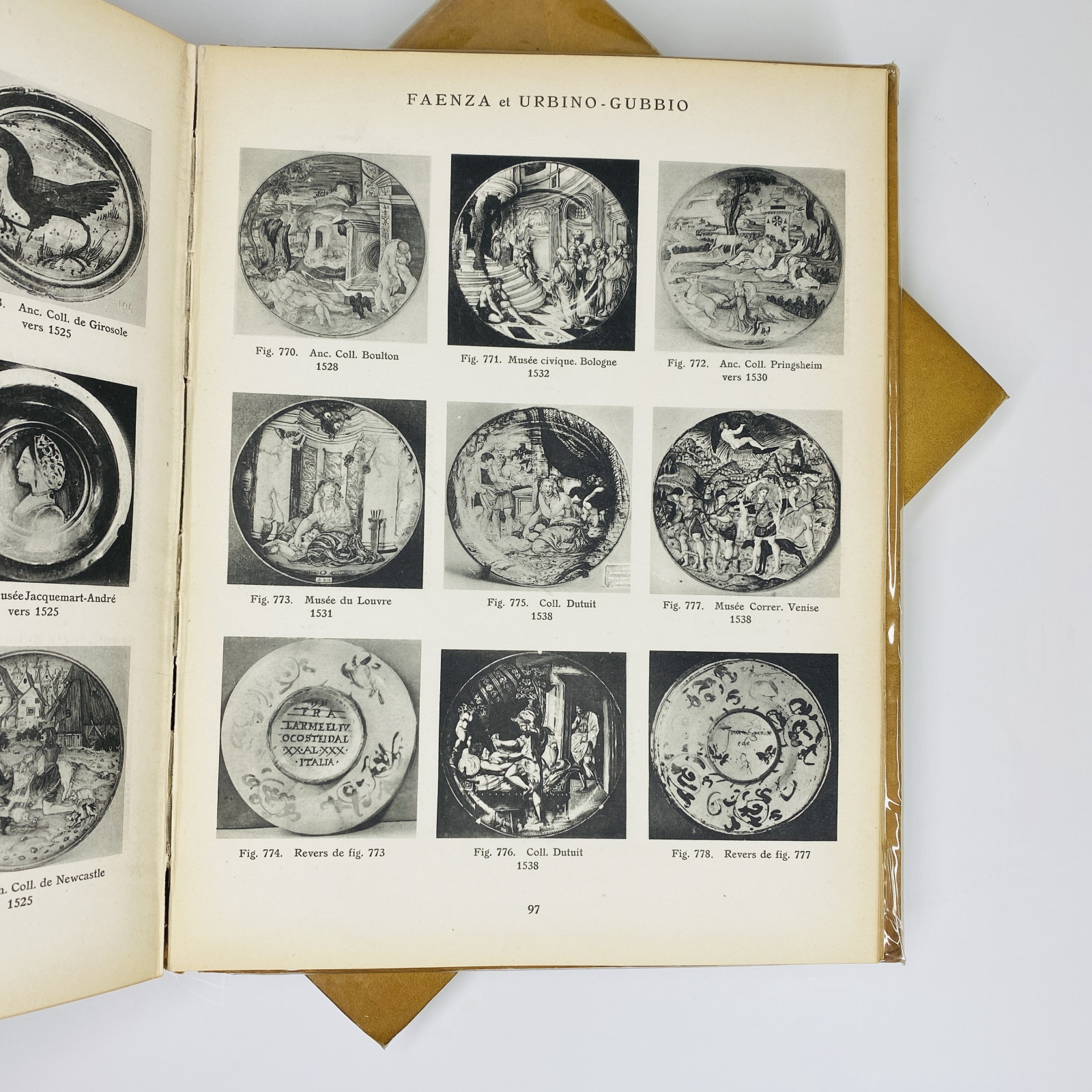 Chompret - Le répertoire de la Majolique Italienne - 2 volumes - 1949