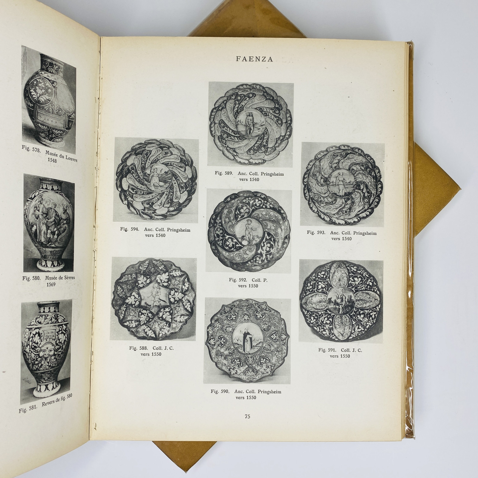 Chompret - Le répertoire de la Majolique Italienne - 2 volumes - 1949