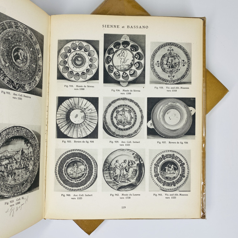 Chompret - Le répertoire de la Majolique Italienne - 2 volumes - 1949