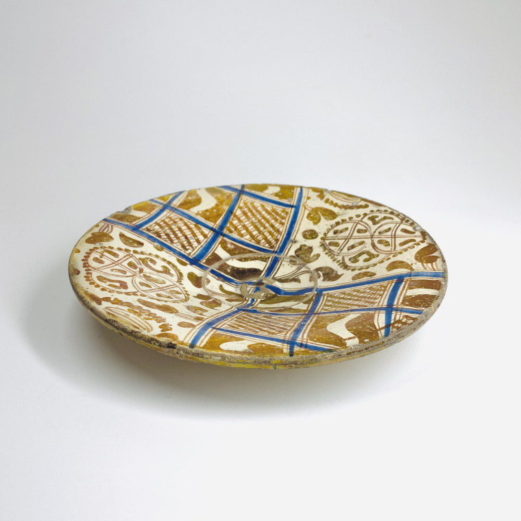 Espagne - Aragon ou Catalogne - Petit plat hispano-mauresque - XVIe siècle