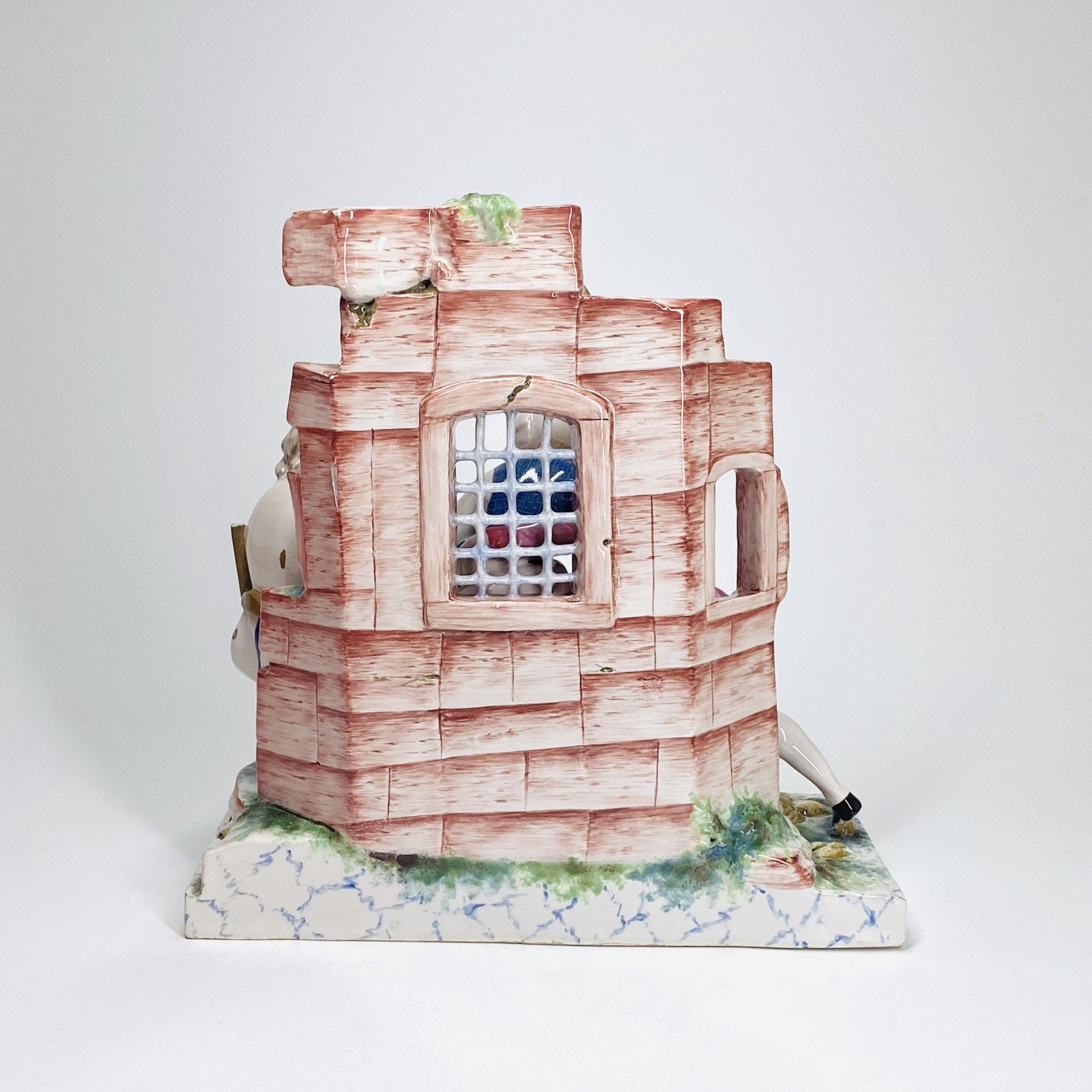 Niderviller earthenware group "The Allegory of Hospitality" - Eighteenth century