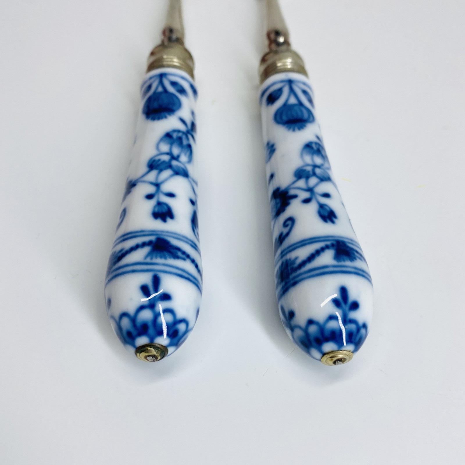 Meissen - Deux fourchettes à deux dents - XVIIIe siècle