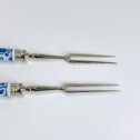 Meissen - Deux fourchettes à deux dents - XVIIIe siècle